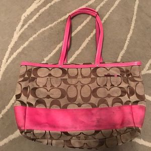 Coach diaper bag
